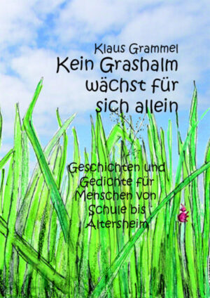 Sieben Gedichte und sieben Geschichten. Zum Selberlesen, ja, aber auch zum Vorlesen. Für Menschen jeden Alters. Also mehr als ein Kinderbuch. Die Texte sind in ihrer Art durchaus verschieden. Einige sind aus der Arbeit des Autors als Kinderpfarrer bzw. Religionslehrer er- wachsen oder stammen aus diesem oder jenem familiären Anlass, andere sind auch direkt für diese Veröffentlichung geschrieben worden. Aber alle wollen unterhalten. Es soll einfach Spaß machen, sie zu lesen. Aber mehr noch: In allen Texten steckt eine Frage an die Leserin und den Leser, ja mehr noch: ein Fingerzeig. Diese Seite der Ge- dichte und Geschichten kommt vielleicht am besten heraus, wenn man sie vorliest. Deshalb eignen sie sich auch gut für jeden, der in irgendeiner pädagogischen Verantwortung steht, z.B. als Ethik- oder Religionslehrer, als Leiter von Gruppen, welchen Alters auch immer. Die sieben Gedichte reden von Pflanzen und Tieren, gemeint aber sind Menschen wie du und ich. Das Krokodil z.B. ist nicht das konkrete zoologische Lebewesen im Nil oder im Zoo. Es ist eine symbolische Figur, die uns ermutigt: Durchbrecht eure Grenzen, lasst euch nicht einsperren! Ebenso die Fliege mit ihrer Sehnsucht nach einem freien Leben, das sich zu le- ben lohnt, selbst wenn da große Widerstände sind und das Leben nur kurz währt. Oder der Frosch. Er hält es mit Sophia Loren, die einmal gesagt hat: Nicht die Schönheit entscheidet, wen wir lieben, sondern die Liebe, wen wir schön finden. Und so auch die unscheinbarste, alltäglichste, gewöhnlichste Pflanze: das Gras. Es hat einen unermesslichen Wert, weil es die steinig, sandige Erde in unsere grüne Heimat verwandelt. Oder die dreckige Knolle der Amaryllis: Nur der sieht die Schönheit, die in ihr steckt, der Geduld hat und sich auf sie einlässt. Und die starke, 6 ? schöne Rose, die uns beschenken, nicht aber zu unserem Beutestück werden will. Die Gedichte sagen uns etwas. Sie sind Anstöße fürs Leben, in ihrer verdichteten und gereimten Form. Gebrauchslyrik. Alltags- poesie. In diesem Sinne sind es pädagogische Gedichte. Das Wort ist heute verdächtig. Es klingt nach besserwisserischer Belehrung, nach moralischem Druck. Aber es ist anders. Sie wollen uns berei- chern, uns das Leben wertvoll und bunt machen. Finde dich nicht einfach ab mit dem, was du vordergründig vorfindest. In deinem Le- ben steckt viel, viel mehr drin. Suche es! Und ebenso sind die sieben Geschichten. Wie macht sich da der eingebildete Gernegroß lächerlich? Wie eng ist die Welt dessen, der an die graue Ordnung glaubt und nicht an das bunte Leben? Wie hohl ist das Leben, wenn man nicht wagt, mit seinem eigenen Kopf zu denken und Verantwortung zu übernehmen? Und wie gut tut es, wenn man zu sich stehen kann, gerade dann, wenn andere um einem herum viel attraktiver erscheinen. Und wie glücklich ist einer, der versöhnt ist mit sich und den anderen, auch wenn er vielen als Ver- sager erscheint. Und wie sehr kann sich einer beschenkt fühlen, wenn er versucht, die Sprache des anderen zu lernen. Die Adressaten der Geschichten und Gedichte sind Menschen von Schule bis Altersheim, also alle, die nach dem Leben fragen, die neugierig sind, verstehen wollen und ihre Freude haben an Spaß und Überraschung. Die vom Autor, einem Berliner Pfarrer i. R., selbst- gemalten, sehr einfachen Bilder zu den Gedichten erheben keinerlei Anspruch auf Qualität. Sie wollen einfach nur Lust machen, die Texte zu lesen.