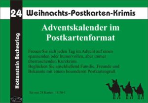 Weihnachtliche Postkartenkrimis 24 Kurzkrimis | Hannelore Brümmerloh und Uwe Griessmann