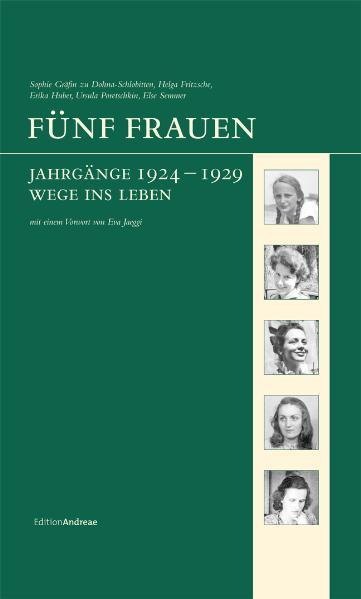 Aus diesen fünf mal fünf Kapiteln sprudeln Ereignisse, Abenteuer, Betrachtungen, farbige Bilder von persönlichen Wegen, die in das Leben und in die Zukunft führen. Es sind die Wege einer Frauengeneration, aufgewachsen zwischen zwei Weltkriegen in den Traditionen einer gutbürgerlichen Schicht im Deutschland der ersten Demokratie. Stimmungen und Beobachtungen aus dem Geflecht des nationalsozialistischen Terrors sind skizziert, Entbehrung, Lebensangst, Hunger und Tod werden während des Krieges zur Realität. Else, Erika, Helga, Ima und Ulla erinnern Fakten, Begebenheiten, Augenblicke und Gefühle, die innere Prägungen, Beweggründe und das individuelle Lebensthema erkennen lassen. Durch die ungewöhnliche parallele Darstellung verschmelzen einzelne Skizzen zum Bild einer Generation, die das Nachkriegsdeutschland zwischen Wirtschaftswunder und militärischer Aufrüstung mitgeprägt und Zukunft gestaltet hat.