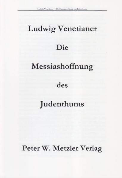 Vortrag über Einladung des Vorstandes der Wiener israelitischen Kultusgemeinde am 18. Febr. 1915 im Festsaale des Ingenieur- und Architekten-Vereines. Text der Vorlage von 1915 mit freundlicher Genehmigung aus dem Privatarchiv von Marianna Varga, Budapest, Ungarn. www.metzler-verlag.de