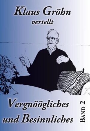 Klaus Gröhn, ein pensionierter Schulleiter einer Dorfschule und Rektor einer Grundschule in Bad Segeberg, hat natürlich in seinem Leben und während seiner Schulmeisterzeit viel erlebt. Als interessierter Zuhörer und aufmerksamer Beobachter bereitet es ihm Spaß, diese Begebenheiten, Begegnungen und Erlebnisse aufzuschreiben. Denn für ihn gilt: 'Geschichten sind Bilder, mit denen man schöne Augenblicke festhalten kann. Mit Geschichten kann man etwas erzählen, was sich nicht wiederholt.' Sein erster Band war nach kurzer Zeit vergriffen. Das spornte ihn an, weitere Geschichten zu Papier zu bringen. So sind innerhalb eines Jahres wieder über sechzig heitere und besinnliche Geschichten zusammen gekommen. Diese hat er in sein unverkennbares, ausdrucksstarkes Holsteiner Platt übertragen und in diesem zweiten Band veröffentlicht.