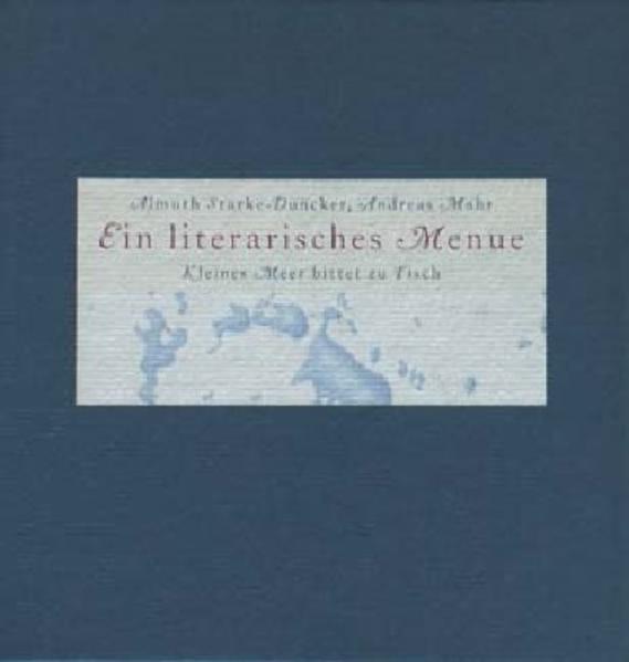 Wie kocht man Barometersuppe und warum nannte Heinrich Heine seine Maccaroni "Beatrice"? In diesem Geschenkbuch voller Geschichten und Anekdoten bittet das Hotel "Kleines Meer" seine Gäste zu Tisch und geht diesen und anderen Fragen auf den Grund. Das vorliegende literarische Kochbuch konbiniert amüsante oder interessante Texte mit Rezepten von Andreas Mahr, dessen regional typische Küche Mecklenburg-Vorpommerns über die Landesgrenzen hinaus bekannt ist.