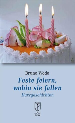 13 Kurzgeschichten entführen in kuriose Situationen weltlicher und kirchlicher Feste oder Feierlichkeiten, die man vielleicht selbst schon erlebt hat. So aber sicher nicht. Gut, wenn einem das erspart bleibt, was auf die Protagonisten in diesen Geschichten eintrifft