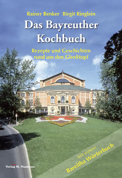 Das Schmackhafteste was die Bayreuther Küche bietet, haben Reiner Benker und Birgit Ringlein in ihr originelles Bayreuther Kochbuch aufgenommen. Die vielen Erzählungen und die wunderbaren Fotos des alten Bayreuth bieten einen Einblick in Küche, Kultur und Gastlichkeit dieser liebens- und lebenswerten Stadt. Ein Kochbuch ganz Gewiss nicht nur für Bayreuther oder Franken.