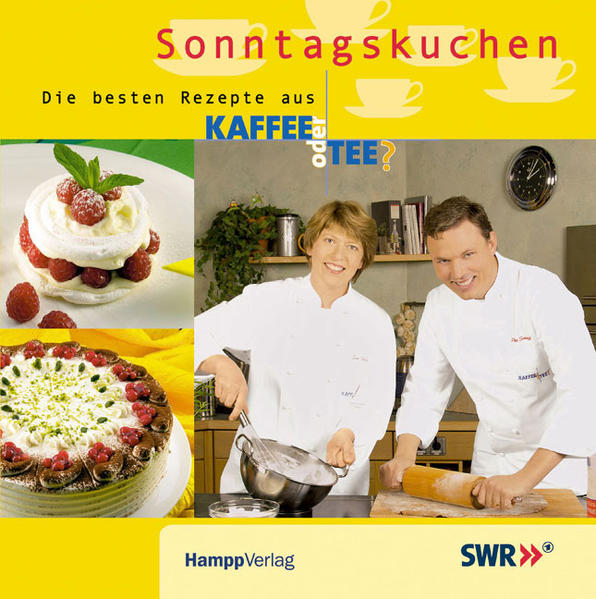 Das Buch zur beliebten SWR-Fernsehsendung "Kaffee oder Tee?" bietet originelle Backrezepte für jede Gelegenheit - ob einfache, schnelle Rührkuchen für den unerwarteten Besuch oder die aufwändige Torte für das Familientreffen. Alle Rezepte sind dank Step-by-Step-Anleitung leicht nachzuvollziehen und mit geringem Aufwand nachzubacken. Backanfänger lernen wichtige "Back-Basics" kennen und erfahren, wie sich typische "Backprobleme" schnell beheben lassen. Backprofis profitieren von den hilfreichen Tipps zu Variationen oder raffinierten Ganiervorschlägen.