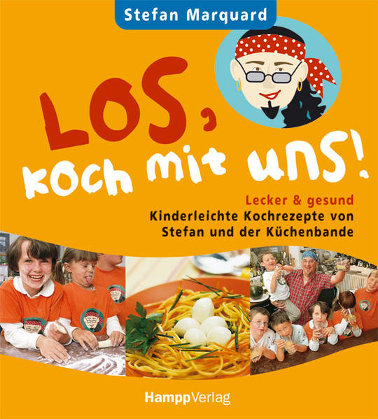 "Los, koch mit uns!" ist ein Buch für Kinder und mit Kindern, das Spaß am Kochen und am Genießen wecken will. Autor ist der bekannte Sternekoch Stefan Marquard, der als Vater immer wieder mit der Frage konfrontiert wurde: Wie kann man Kindern gesundes Essen schmackhaft machen? Seine fantasievollen Antworten hat Stefan Marquard in "Los, koch mit uns!" zusammengefasst, es enthält die Lieblingsrezepte seiner Kinder - alle ebenso gesund wie lecker.