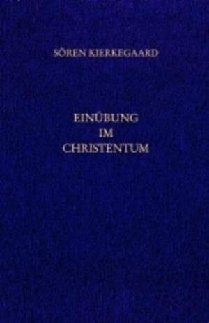 Was fordert das Christentum von dem Gläubigen, der seinen Glauben ernst nimmt? Das faßt Kierkegaard in dieser Schrift zusammen unter dem Begriff der "Nachfolge Christi": Christus soll uns zum Vorbild werden