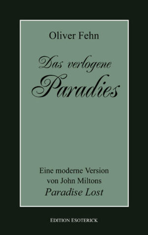 John Miltons Paradise Lost (1667) gehört zu den großen Klassikern der Weltliteratur. Doch die „alte Sprache“ und der gewaltige Umfang des Werkes wirkten auf viele Leser des 20. und 21. Jahrhunderts nur wenig einladend. Der bekannte Roman- und Sachbuchautor Oliver Fehn hat Miltons Epos nun in ein modernes Deutsch gebracht - und dies, ohne sich sklavisch an die Handlung des Originals zu halten. Während Miltons Kritik am Christentum sich (aus Überlebensgründen) hinter frommen Bekenntnissen verstecken mußte, wird die Geschichte vom legendären Kampf zwischen Gut und Böse hier in jenem ketzerischen Tonfall erzählt, dessen sich wohl auch Milton bedient hätte, wäre er nur „geistig frei“ gewesen. Auf der breiten Palette zwischen pathetisch und rotzfrech bewegt sich Oliver Fehns Erzählstil, wenn er die Legenden um Satans Verbannung, den „Sündenfall“ und die Vertreibung aus dem Paradies vor den Augen des modernen Lesers neu erstehen läßt. Ein Buch für alle, die Miltons Werk schon immer kennen wollten, ohne es gelesen zu haben.