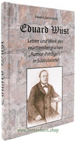 Während die Württembergische Landeskirche den "Rumor-Prediger" verwarf und das geistliche Leben in Wüsts Gemeinde sehr bald im Sand verlief, hat sich in der Mennoniten-Brüdergemeinde, trotz anfänglicher Kinderkrankheit, die Erweckung entfaltet und reiche Frucht gebracht. Die Aufarbeitung der Lebensgeschichte des Erweckungspredigers Eduard H.O. Wüst ermöglicht dem Leser in das Wirken Gottes hineinzublicken. Am Anfang des 19.Jahrhunderts prägte lähmende Gleichgültigkeit, aber auch eine starke Sehnsucht nach Erweckung die Lutheraner und Mennoniten in Russland. Dass Gott Erweckung und Neubelebung möglich macht, wenn sich Menschen in völliger Hingabe Gott zur Verfügung stellen, zeigt dieses Buch. In diesem Buch kommen Zeitzeugen und Geschichtsforscher zu Wort. Es werden aber auch Dokumente verwendet, die noch nirgens veröffentlicht wurden.