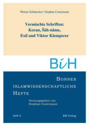 Vermischte Schriften: Koran, Sah-name, Exil und Viktor Klemperer | Bundesamt für magische Wesen