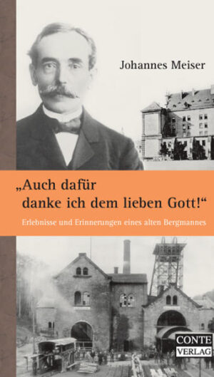 Johannes Meiser (1855-1918) hat als Bergmann den Wandel zur industriellen Produktion der zweiten Hälfte des 19. Jahrhunderts erlebt und erlitten. Er war Zeitgenosse der gewerkschaftlichen Organisierung unter Nikolaus Warken. In seiner Militärzeit konnte er den engen regionalen Horizont erweitern. Humor und Milde durch seinen Gottesglauben lassen die Erinnerungen nicht als Abrechnung, sondern als lebendigen Rückblick in eine entschwundene Zeit erscheinen. Heidelinde Jüngst-Kipper (†) und Dr. Karl Ludwig Jüngst haben dieses sozialgeschichtliche Juwel sorgfältig und mit Liebe ediert. „Da ich den Scholmeischter an den Nagel gehangen, mußte ich mich nun entschließen, Bergmann zu werden wie mein Vater und die beiden älteren Brüder. Meine erste Schicht verfuhr ich am 6. April 1871 in der Hirschbach bei Dudweiler. Ich arbeitete dort mit anderen Kameraden am Fördersieb und las die Felsenstücke aus den Kohlen. Diese Schicht steht mir noch vor der Seele, als hätte ich sie vor vier Tagen verfahren. Ich trug die gewöhnliche Uniform, nur hatte ich ein Paar nagelneue Schuhe an und eine ebensolche neue schwarze Zipfelmütze auf dem Kopf. Unglücklicherweise regnete es den ganzen Tag. Auf meinem Heimgang lief mir die mit Kohlenstaub gemischte schwarze Brühe übers ganze Gesicht. Wie glücklich für mich, war ich doch jetzt ein wirklicher und wahrhaftiger Bergmann, wenigstens der Gesichtsfarbe nach. Lucifer selbst konnte nicht schwärzer sein.“