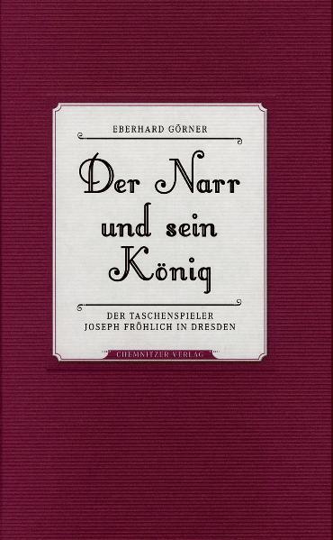 Der königlich- kurfürstliche Hofnarr Joseph Fröhlich war am Dresdner Hof neben seinem einzigen Vorgesetzten August dem Starken die schillerndste Figur. Nicht umsonst haben die berühmtesten Künstler des Dresdner Barock mehr Abbildungen von ihm gefertigt als vom König selbst. In Wort und Bild, Kupferstich, Porzellan, Elfenbein, Wachs und Sandstein ist Fröhlich bis heute erhalten. Joseph Fröhlich wäre ohne Zweifel heute der bekannteste Popstar von Dresden, der beliebteste Schauspieler am Theater, ein Ereignis für Politik und Wirtschaft. Schon August der Starke wusste: Sein Hofnarr war mehr als ein Taschenspieler. Er war auch ein glänzender Schauspieler, ein kluger Philosoph und Schriftsteller. Dass er nicht nur ein Dummerjan mit Zipfelmütze und Zepter war, der sich von seinem König für dumme Sprüche Maulschellen einfing, beweist auch Fröhlichs unternehmerisches Geschick: Drei erfolgreiche Mühlen betrieb er nebenbei im Ausland - die Globalisierung lässt bereits grüßen. Und Fröhlich wusste: Auch Spaß und Unterhaltung kosten Geld, aber nie soviel wie Waffen und Krieg. Eberhard Görner beschreibt in seinem neuen biografischen Roman das Verhältnis von Geist und Macht. Gewürzt mit vielen Sprichwörtern und Lebensweisheiten, entwirft er ein schillerndes Panorama der Zeit August des Starken und des Barock vor dem Hintergrund der entstehenden Frauenkirche, deren Bau er in dem erfolgreichen Buch "Ein Himmel aus Stein" beschrieben hatte.