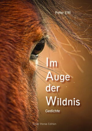 Im Auge der Wildnis sind neue Gedichte, die von der Wildnis der Natur handeln, die die Wildnis im Menschen und im Umgang miteinander behandlen, die Mensch und Tier vermischen und einordnen in ein neues Weltgefüge. Fotos von Pferden, Vögeln, Bäumen etc. bereichern diesen außergewöhnlichen Band.