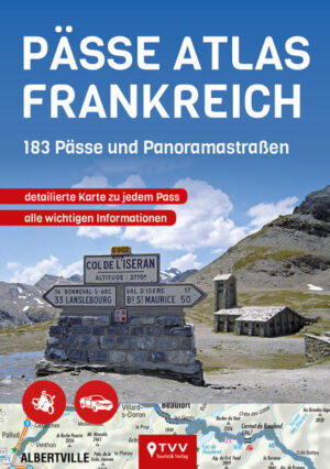 Das Herz zahlreicher Motorrad-Reisenden schlägt für Frankreich. Vor allem sein Alpenanteil hat viele Fans. Kein Wunder, schließlich liegen nicht nur die höchsten Gipfel, sondern auch viele der höchsten Alpenpässe in dieser Region. Aber auch die anderen Gebirgsketten in diesem Teil Europas wissen zu begeistern: vom Zentralmassiv über die Pyrenäen bis hin zu den Vogesen. Zudem verfügt die französische Mittelmeerinsel Korsika nicht nur über einen politischen Sonderstatus, sondern auch über eine landschaftliche Vielfalt, die ihresgleichen sucht. Der neue Pässe Atlas Frankreich vereint 183 der spannendsten Pässe und Panoramastraßen der Grand Nation und bietet euch: ✓ ausführliches Kartenmaterial mit eingezeichneter Route ✓ praktische Hinweise zur Streckenlänge, Charakteristik, Länge, Scheitelhöhe, Steigung und Wintersperren ✓ Wissenswertes und beliebte Attraktionen am Wegesrand 183 der schönsten Pässe Frankreichs, alle jeweils auf einer Seite bzw. Doppelseite mit Karte, wichtigen Informationen, Kurzbeschreibung und Bildern vorgestellt. Alle GPS Tracks der Pässe lassen sich unter www.paesseatlas.de kostenlos fürs Navigationsgerät downloaden.