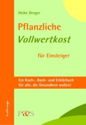 "Pflanzliche Vollwertkost für Einsteiger" ist ein Koch-, Back- und Erklärbuch für alle, die ihren Gesundheitszustand mit einer natürlichen Ernährung stabilisieren oder verbessern möchten. Sie erfahren wichtige Zusammenhänge zwischen falscher Ernährung und chronischer Krankheit und erhalten zahlreiche praktische Tipps für die schnelle Zubereitung herzhafter und fruchtiger Speisen. Alle Rezepte enthalten ausschließlich natürliche Zutaten aus dem Pflanzenreich und sind jeweils für 2 Personen berechnet. Besonders empfohlen bei: Asthma, Allergien, Neurodermitis, Rheuma, Arthrose, Arthritis, Wirbelsäulen- und Bandscheibenschäden, Osteoporose, Adipositas, Diabetes, Leberschäden, Gallen- und Nierensteinen, Gicht, Arteriosklerose, Herzinfarkt, Schlaganfall, Thrombosen, häufigen Erkältungen, Blasen- und Nierenbeckenentzündungen, organischen Erkrankungen des Nervensystems, Krebs und anderen Krankheiten, die durch die falsche Ernährungsweise in den zivilisierten Ländern unserer Erde entstehen und begünstigt werden.