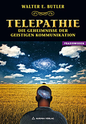 Praxiswissen: Was ist Telepathie? Und wie können Sie diese Fähigkeit entwickeln? Walter Ernest Butler beantwortet diese Fragen und bietet gleichzeitig eine komplette Anleitung für eine ernst zu nehmende Versuchsreihe zwischen telepathischem Sender und Empfänger. Telepathie kann verschiedene Gestalten annehmen und erreicht uns auf unterschiedliche Weise: als formulierte Gedanken, in Form von Bildern oder vagen Gefühlen und Eindrücken, als Traumbotschaft, mittels automatischen Schreibens, in hypnotischen Zuständen, aber auch beim geistigen Heilen. Dabei wird deutlich, dass Telepathie nicht nur eine Sonderform der Kommunikation zwischen den Menschen ist, sondern z. B. ebenso zwischen Mensch und Pflanze oder Mensch und nicht- körperlicher Wesenheit. Wer sich für Telepathie interessiert und wissen möchte, wie er damit praktische Erfahrungen sammeln kann, der findet in diesem Buch einen idealen Einstieg. Für jene Leser, die sich mit Magie oder Okkultismus praktisch beschäftigen, wird es vielleicht überraschend sein festzustellen, an wie vielen Stellen ihrer Arbeit die Telepathie einen nicht zu unterschätzenden Anteil hat.