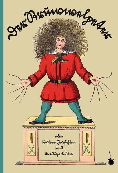 Der altbekannte »Struwwelpeter« in der altmodischen »Sütterlinschrift«, einer Variante der deutschen Schreibschrift, die im Jahre 1915 in den deutschen Schulen eingeführt und bis in die vierziger Jahre als Gebrauchsschrift verwendet wurde. Auch zum Lesenlernen!