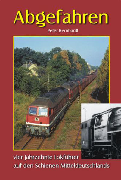 Der Autor, Jahrgang 1940, verlebte seine Kindheit im Hilbersdorfer Wenzelgut, welches sich unmittelbar am Rangierbahnhof befand. Die Wirren des 2. Weltkrieges sowie die Not der Nachkriegsjahre prägten diese Zeit. So wurde 1944/45 der Güterbahnhof Hilbersdorf fast jede zweite Nacht bombardiert. Die Mutter musste dann den Kleinen aus dem Schlaf reißen und ihn in den gegenüberliegenden Luftschutzkeller tragen. Aber Bahnhöfe und Schienenstränge sollten das weitere Leben von Peter B. bestimmen. Nach der dreijährigen Ausbildung als Dampflokschlosser im RAW Karl-Marx-Stadt folgten die ersten Heizerdienste. Dann 1961 das Lokführerpatent, Ende der 1960er die Umschulung auf die Dieseltraktion. Nach unzähligen Streckenkilometern das Aus im Jahre 1996 mit 56 Jahren. Das Buch "Abgefahren" ist kein geplantes Produkt, sondern eigentlich eine private Aufzeichnung mit welcher der Autor seine Erlebnisse an und auf den Gleisen rückblickend auf den Punkt bringen wollte. Selbstverständig, völlig authentisch, mit viel Herzblut niedergeschrieben.