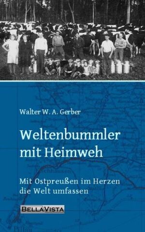 Sein Leben lang ist Walter W. A. Gerber rastlos geblieben. Darin war er seinen Vorfahren gleich, denn seine Großeltern kamen einst als Schweizer nach Ostpreußen. Auch sein Vater blieb mit der Familie nie lange an einem Ort. Am Ende des Zweiten Weltkrieges musste die Familie aus Ostpreußen fliehen und ging zurück in die Schweiz. Doch schon bald packte den Autor das Fernweh. Und obwohl er alle Kontinente kennen lernte, die Sehnsucht nach seiner Heimat begleitete ihn auf Schritt und Tritt. Mit Macht zog es ihn nach Ostpreußen zurück, bis er sich eines Tages seinen großen Herzenswunsch erfüllen konnte.