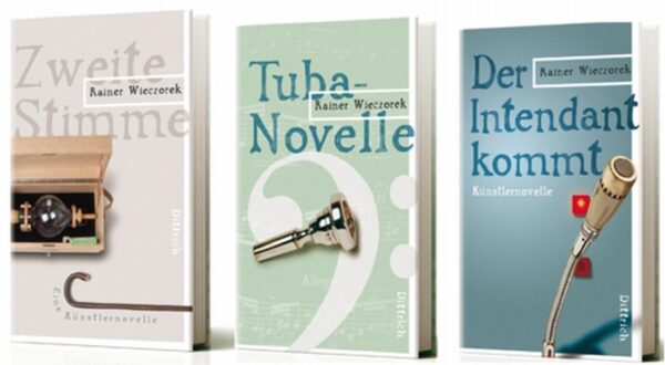 "Drei meisterlich komponierte Novellen führen in die Welt der Kunst. Dabei berühren sie die Grenze zum Absurden, der Leser schwankt zwischen Realität und Irrealität, zwischen Wahrheit und Fiktion." Mit diesen Worten empfahl Sandra Hiemer den Kunden der Hamburger Buchhandlung Felix Jud im "Magazin 5 plus" Rainer Wieczoreks vorliegende Trilogie. Jede Novelle weist eigenes Personal und eine andere Spielhandlung auf. Verbunden werden sie durch ihr Thema: Der Künstler im Spannungsfeld zwischen Intimität und Öffentlichkeit, äußerer und innerer Realität.