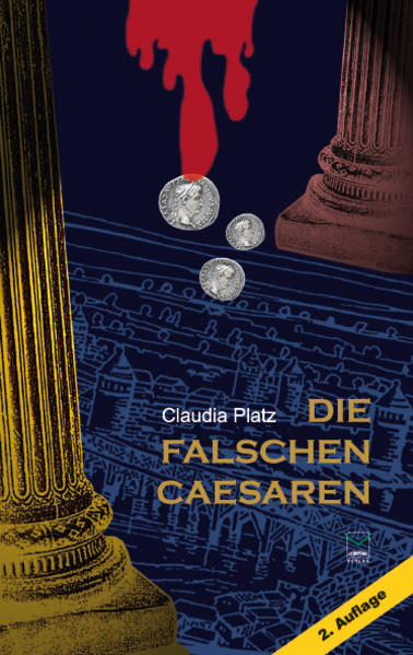 Die falschen Caesaren: Im Jahr 26 n. Chr. reisen auf Geheiß des Kaisers Tiberius der erfahrene Architekt Claudius und sein junger Kollege Marius nach Mogontiacum, um dort eine feste Brücke über den Rhenus zu bauen. Sie erreichen die Hauptstadt des obergermanischen Heeresbezirkes rechtzeitig, um an den im ganzen Imperium berühmten Drusus-Festspielen teilnehmen zu können. Doch gleich am ersten Abend der Festspiele findet Marius einen ihrer Reisebegleiter als Opfer eines Mordanschlages. Sterbend vertraut Titus dem jungen Architekten ein rätselhaftes Geheimnis an und warnt ihn dabei: Vertraue niemandem! Zusammen mit seinem keltischen Freund Primus betreibt Marius nun heimliche Nachforschungen, die schon bald sehr gefährlich für ihn werden. Denn die Spur führt an das gegenüberliegende Rheinufer und mitten hinein in eine Staatsaffäre, deren Hintermänner unbedingt im Dunkeln bleiben wollen … "Die historische Landschaft von Mogontiacum (Mainz) wird in einem spannenden Kriminalfall lebendig. Die Akteure treten im einfachen Garnisonsalltag auf, aber auch in einem politischen Zusammenhang von fast imperialer Bedeutung. Aus der Sicht der Landesarchäologie fügen sich hier hervorragend historische Quellen und Grabungsergebnisse mosaiksteinartig zu einem farbigen Mainz-Bild zusammen, das vor fast 2000 Jahren einmal Wirklichkeit gewesen sein könnte." Dr. Gerd Rupprecht, Landesarchäologe