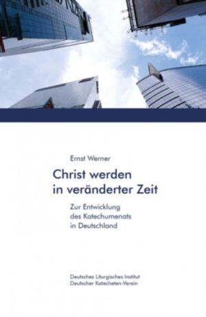 Ein Beitrag zur Pastoralgeschichte. Reflexion und Vergewisserung. Katechumenat als Leitbild für die Katechese. Hg. vom Deutschen Liturgischen Institut und dem Deutschen Katecheten-Verein. Die sich stetig verändernden Lebensbedingungen in unserer Gesellschaft haben längst zu einer veränderten religiösen Situation geführt. Christwerden und Christsein werden immer weniger von einem gesellschaftlich abgestützten volkskirchlichen Milieu getragen. Christliche Existenz vollzieht sich heute bereits weitgehend in einer "Diasporasituation". Der Katechumenat steht für eine zukunftsfähige, missionarisch offene Kirche, für ihre Sendung in eine Welt und Gesellschaft, die so ist, wie sie ist.