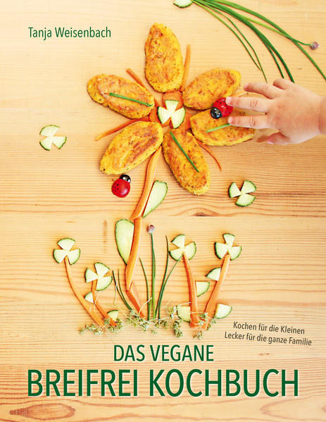 Gesunde, vegane Ernährung für die gesamte Familie Viele Familien haben Breifrei - die Beikosteinführung ohne Breie - für ihre Babys entdeckt und mit Freude ausprobiert. Tanja Weisenbach zeigt im ersten veganen Breifrei Kochbuch: unkomplizierte Gerichte mit gängigen Zutaten alle Nährstoffe abdeckend, die Babys und Kleinkinder benötigen teilweise rohvegan und glutenfrei Die vielfältigen Gerichte lassen sich auch im geschäftigen Alltag mit Kleinkind und Familie schnell und einfach zubereiten. Rezepte, Informationen und Tipps Dieses Buch beinhaltet alles, was eine vollwertige und gesunde Babykost ausmachen sollte: leckere Frühstücksideen warme Hauptmahlzeiten Snacks für zwischendurch und unterwegs Aufstriche und Smoothies feine Kuchen, Muffins und allerlei kleine Köstlichkeiten Mit vielen wertvollen Infos rund um die vegane (Kinder-)Ernährung, wichtigen Fakten über Nährstoffe und Lebensmittel, nützlichen Tipps für den Alltag, Hinweisen zu nachhaltigem Geschirr sowie interessanten Bonusrezepten. Alle Rezepte sind farbig bebildert. Viele leckere und einfache Rezepte für die vegane und die nicht-vegane Familie!