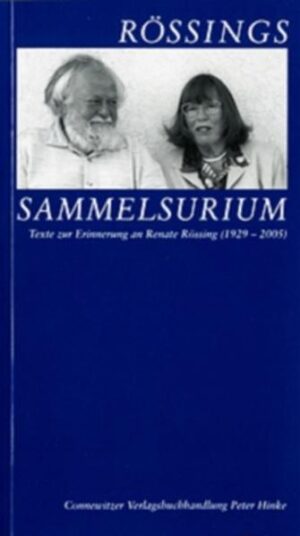 Renate und Röger Rössing haben im Laufe eines langen gemeinsamen Berufs- und Ehelebens eine Menge Bücher herausgebracht