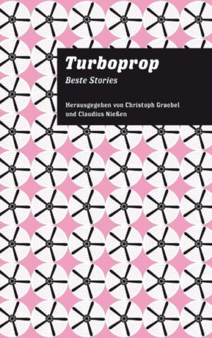 Turboprop Literatur, das ist Lesung im Showformat oder „`Zimmer frei` für Literatur“, wie Spiegel Online schrieb. Turboprop Literatur - das sind Gespräche, Leseblöcke und Einspielfilme, das sind Publikumsrätsel und Schreibaufgaben, das sind die Moderatoren Christoph Graebel und Claudius Nießen. Nach 50 Turboprop Shows haben sie zehn ihrer liebsten Gäste eingeladen, Geschichten zu schreiben, und so versammeln sich hier in Originalbeiträgen die Stimmen einiger der wichtigsten deutschen Autorentalente: Paul Brodowsky, Guy Helminger, Tobias Hülswitt, Philip Meinhold, Clemens Meyer, Annette Mingels, Selim Özdogan, Jochen Schmidt, Saša Staniši? und Anke Stelling.