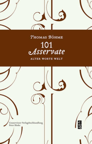 Prosa trifft Poesie - Thomas Böhme hat 101 verschollene Sprachschätze gehoben und haucht ihnen mit seinen kleinen Erzählungen wieder Leben ein. In der Asservatenkammer werden unter anderem aufbewahrt: Aviatiker und Lakritzstangen, Angebinde und Fisimatenten, eine Dreiecksbadehose und der Fidibus. Geistreich legt uns der Autor die zu Unrecht vergessenen Worte elegant ans Herz.