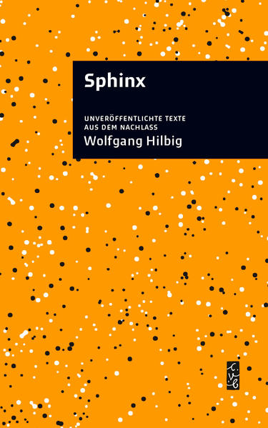 „Sphinx“ versammelt drei bislang unbekannte Prosatexte und ein Gedicht des großen Autors Wolfgang Hilbig. In der titelgebenden, 1983 entstandenen Erzählung ergreift der namenlose Ich-Erzähler Besitz vom Leben seines Schriftstellerfreundes. Er wird zu seinem Schatten, die Erzählung driftet ins Surreal-Phantastische. Beide könne n sich ihres Ichs nicht mehr sicher sein. - Der Herausgeber Michael Opitz, Literaturwissenschaftler und Hilbig-Biograph, hat diesen im Nachlaß entdeckten literarischen Schatz mit viel Hintergrundwissen aufbereitet und einem versierten Nachwort versehen.