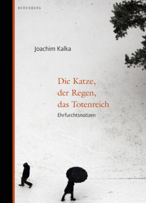 Das hatten wir ganz vergessen, dass es das gibt! Regen, Halbschlaf, Plötzlichkeit und endloses Verweilen, Katzen, Kismet, Tod und Teufel Zwischenreiche, Ungreifbares, Zustände und Dinge, unscheinbar, alltäglich, mächtig zugleich, die in unser aller Leben hineinregieren, ohne dass wir ihnen viel Aufmerksamkeit schenken. Wer könnte dies alles näher bringen als Joachim Kalka, dessen Wissen die Weltliteratur ebenso umfasst wie alle strahlenden und dunklen Bereiche künstlerischen Ausdruckswillens, die abseitigeren zumal. Anstatt in der unübersichtlichen Flut zeitgenössischer und vergangener Literatur zu ersaufen, sollte man jemandem wie ihm lauschen, der alles gelesen hat, das Wesentliche destilliert und in die Kunst seiner Neuinterpretation verwandelt. Und schon fließt der Regen anders, die Katze läuft über die Straße, die Toten grüßen und der Teufel auch.