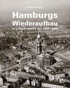 Damals hieß die Einladung der Baubehörde für Bustouren durch die Neubaugebiete: „Sieh dir an, wie Hamburg baut!" Am Anfang stand der Wohnungsbau, dann kamen Schulen, Straßen, Brücken und U-Bahnen. Deutschlands größte Hafenstadt erstrahlte in neuem Glanz. Autor Joachim Paschen veröffentlichte bereits zwei Luftbildbände über die Zeit um 1930 und knüpft mit diesem Werk konsequent daran an. Der Bombenkrieg hatte halb Hamburg zerstört. So verblüffend fällt dann auch der Vergleich mit den 1930er Jahren aus. Die ausgewählten Aufnahmen zeigen die Nachkriegsveränderungen in ganz Hamburg, in der Innenstadt, in den anderen Stadtteilen sowie rund um die Alster und entlang der Elbe. Eindrucksvoll dokumentiert der Blick aus der Luft, wie das neue Hamburg nach dem Krieg entstanden ist. Paschen beschreibt dabei die Entwicklung des entscheidenden Jahrzehnts mit Texten, die die damaligen Aufbauzeiten nacherleben lassen und den Leser dazu ermuntern, einen Vergleich aus heutiger Sicht anzustellen.