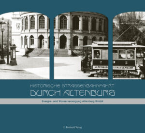 Eine Straßenbahnfahrt durch das thüringische Altenburg: Was heute für manchen klingt wie eine absurde Science-Fiction-Vision, war vor gut 100 Jahren vertraute Realität. Mit dem industriellen Aufschwung am Ende des 19. Jahrhunderts wurde auch Altenburg elektrifiziert, und damit waren die Voraussetzungen geschaffen für den Bau eines Straßenbahnnetzes. Bereits 1895 fuhren die ersten Triebwagen vom Bahnhof zum Theater und dann auf einem Rundkurs um die historische Altstadt. 1920, ein Vierteljahrhundert später, musste der Betrieb eingestellt werden. Die Geschichte der Straßenbahn ist wie jene vieler anderer technischer Errungenschaften des vorigen Jahrhunderts untrennbar verknüpft mit jener der Elektrizität und ganz besonders der Stromversorgung. Was lag da für einen Energieversorger wie die Energie- und Wasserversorgung Altenburg (Ewa) näher, als sich eines so spannenden Themas anzunehmen, wie es die Geschichte der Altenburger Tram darstellt? Als das Energieunternehmen 2012 die 100. Wiederkehr der Gründung der Altenburger Landkraftwerke AG mit einem Kundenfest auf dem Altenburger Schloss feierte, wurde der Grundstein für ein Projekt gelegt, dessen Früchte der E. Reinhold Verlag und die Ewa gemeinsam in diesem Bildband präsentieren. Zahlreiche Bilddokumente aus der Zeit der Altenburger Straßenbahn wurden seither zusammengetragen – vielfach durch eine breite Unterstützung aus der Bevölkerung – und lassen nun kommentiert und in Buchform die Straßenbahnfahrt durch Altenburg nachvollziehbar werden.