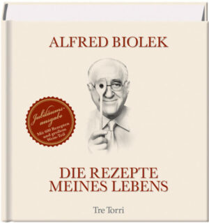 Die Lieblingsrezepte Alfred Bioleks erscheinen anlässlich seines 75. Geburtstags in besonderer Ausstattung. Sowohl Hobbyköche als auch Küchenprofis finden in diesem praktischen Küchenkochbuch, in dem über 600 Zubereitungsmethoden und Gerichte vorgestellt werden, von allem etwas: Suppen, Aufläufe, Pasta, Gemüse, Fisch, Fleisch oder Süßes zum Nachtisch. Vegetarische Gerichte sind speziell gekennzeichnet und dem Thema Wein widmet der Liebhaber ausgewählter Tropfen sogar ein extra Kapitel.