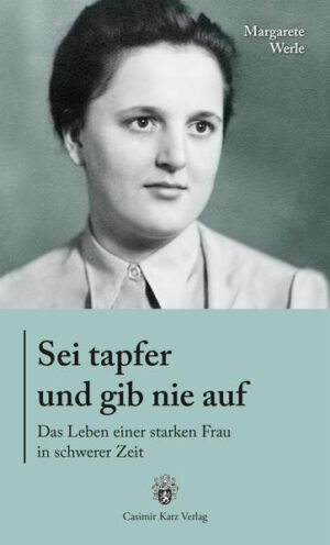 Nur noch wenige Zeitzeugen gibt es, die aus eigenem Erleben über die Endzeit der Weimarer Republik, über die Jahre des Dritten Reiches und den Zweiten Weltkrieg zu berichten vermögen. Zu ihnen zählt Margarete Werle, Jahrgang 1924, die ihre Kindheit und Jugend im Badischen verbrachte - im Umland von Karlsruhe, in Mannheim, in Villingen und Freiburg. Gestützt auf Tagebucheinträge und Briefe entwirft sie in ihren Erinnerungen ein eindringliches Bild vom Alltag jener Zeit. Im Mittelpunkt ihrer Memoiren stehen die Kriegsjahre von 1939 bis 1945. Als junge Schwesternhelferin erlebte sie das ganze Grauen des Krieges im Lazarett und bei dem großen Bombenangriff auf Freiburg 1944. „Sei tapfer mein Liebes und gib nie auf“: Worte ihres frisch angetrauten Mannes, der kurz darauf an der Ostfront fiel. Was kann ein Mensch ertragen und sich trotzdem immer wieder aufrappeln, fragt ihr Sohn im Nachwort. Ein nachdenklich machendes, ein aufrüttelndes Buch!