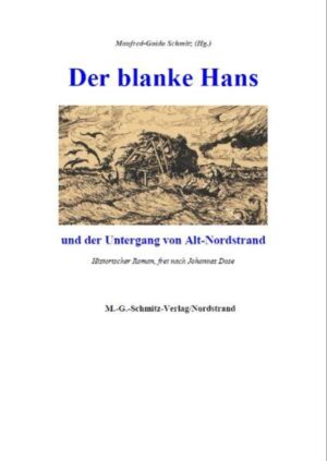 Nordstrander, die als ,Grönlandfahrer’ auf Walfängern anheuerten, Irrlichter, mit denen fremde Schiffe ins Verderben gelockt wurden, um deren Ladung als wertvolles Strandgut zu erbeuten, der ,Strandsegen’, mit dem die Pastoren im Gottesdienst um solche Schiffsunglücke ausdrücklich bitten sollten, die Aufteilung des Strandguts unter Herzog, Strandvogt und Berge-Mannschaft, aber auch die sträfliche Vernachlässigung der Instandsetzungsarbeiten an den lebenswichtigen Deichen - alles das sind Themen, die der Theologe Johannes Dose (1860-1933) vor rund hundert Jahren in seinen historischen Roman um den Untergang von Alt-Nordstrand anno 1634 einbezogen hat. Der zu Lebzeiten bekannteste protestantische Erzähler Norddeutschland hatte in seinen Wer-ken die 2. grote Mandränke gleich zwei Mal behandelt. Sein erster veröffentlichter Roman, ,Der Kirchherr von Westerwohld’, - ebenso sein Werk ,Rungholts Ende’ - waren anlässlich des 150. Geburtstags von Johannes Dose in engster Anlehnung an das Original als Neuauf-lagen erschienen. Sein zweiter Roman über den Untergang von Alt-Nordstrand, ,Der blanke Hans’, wurde für diese Ausgabe jedoch komplett überarbeitet, um mehr als die Hälfte gekürzt und in die heutige Sprache übertragen. Johannes Dose, Sohn eines Totengräbers, hatte in Rekordzeit Theologie studiert, erhielt auf-grund von ,Mobbing’ jedoch nie eine Anstellung als Pastor und wanderte verbittert in die USA aus. Als er einige Jahre später in seine Heimat zurückkehrte, wurde er Schriftsteller und verfasste insgesamt 32 Werke. Mit seinem autobiografischen Roman ,Der Muttersohn’ löste er 1905 den Literaturskandal um Thomas Manns ,Buddenbrooks’ aus.