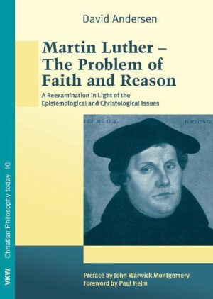 Luther’s critics have consistently charged him as an irrationalist and pessimist concerning reason’s capabilities, and even by his followers as a fideist who sees little or no relationship between faith and reason. In this book, David Andersen offers a fresh and timely re-evaluation of Luther and his understanding of the relationship between faith and reason based upon a thorough engagement with Luther’s mature writings. Dr. Andersen persuasively argues that, far from being either an irrationalist or a fideist, Luther stands within an empiricist tradition and that his pronouncements on fallen human reason can be understood only from that philosophical perspective. Based upon recent research into the writings of William of Ockham, who positively influenced Luther in this area, Dr. Andersen also shows that Luther can no longer be charged as a pessimist concerning human knowledge. Reason has an important role to play for Luther in bringing one to faith, and the objectivity of Christ’s resurrection serves as that focal point that validates all Christian discourse. In subordinating itself to the facts of the death and resurrection of Christ for the forgiveness of sins, reason’s created function is restored to some extent as it receives that forgiveness in the words of Holy Scripture and the visible means of Baptism and the Lord’s Supper. “Luther has long been regarded, both by secular philosophers and by misguided believers, as an irrationalist.A careful reading of Dr. Andersen’s book will surely give the lie to all existentialisings of the Reformer. It will also demonstrate that Luther cannot be classified as one who would today replace insistence on clear thinking with post-modern refusals to allow, even in principle, the establishing of objective truth.” John Warwick Montgomery “The result of this many-sided approach to the Reformer is a refreshingly positive re-evaluation of Luther’s estimate of reason and of the often-reproduced portrait of Luther as fideistic and pessimistic. This new orientation also succeeds in revealing the complexity of Luther’s thought, its nuances as well as its tensions, and the fact that he thinks of reason and faith on various levels. Reason is majestic, but it is to be subordinate to the will of God. It is majestic, but it is also fragmented and distorted by the Fall.” Paul Helm David Andersen holds a Ph.D. in theology from Wycliffe Hall, Oxford/Coventry University and has taught at several American universities. He lives in Salt Lake City, Utah.