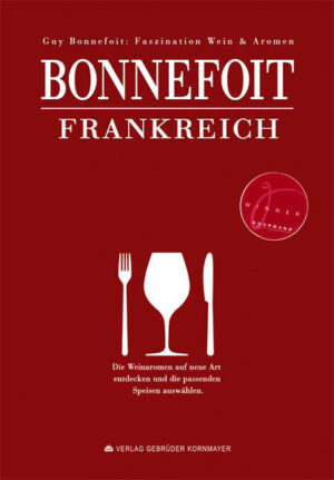 BONNEFOIT FRANKREICH wurde ausgezeichnet mit dem „Gourmand World Cookbook Awards“ in der Kategorie: „Best Book on French Wine“. Inhalt: * Umfangreiche Einführung in die Welt der Geruchs- und Geschmackswahrnehmung von Wein * Exkurs: Weine richtig degustieren * Die Weinanbaugebiete Frankreichs: Bordeaux, Burgund, Champagne, Charentes (Cognac-Gebiet), Côtes du Rhône, Elsass (Alsace), Jura, Korsika, Languedoc-Roussillon, Loire, Provence, Savoyen, Südwest * Über 11.303 verkostete Weine und Champagner (davon 4.140 weiß, 322 rosé, 6.841 rot) * Mehr als 9.138 Empfehlungen von Speisen zum Wein * Über 800 Aromen aus der Welt der Früchte, Pflanzen, Gewürze, etc. * Ausführlicher Index der Weinorte, Rebsorten und Speisen Die Vielfalt der Weinaromen auf professionelle Art entdecken, beschreiben und die passenden Speisen auswählen. * Fundierte Aromenanalysen für Winzer. * Umfassendes Handbuch für Weinhändler. * Fein-Abstimmung von Wein & Speisen für Gastronome/Köche. * Exzellentes Kompendium für Sommeliers. * Unverzichtbares Nachschlagewerk für alle Weinfreunde. ---- Einer der zahlreichen wichtigen Aspekte dieses Buches ist die Hervorhebung vieler bisher zu wenig behandelter Punkte, wie die der olfaktorischen Annäherung an die Duft- und Geschmacksstoffe in der Natur. Dieses Werk lädt uns ein, die unzähligen Aromen im Wein zu entdecken, ihre Entwicklung im Laufe der Zeit und ihre Bedeutsamkeit im Augenblick der Speisenvermählung. Eine wahrhafte Reise in eine märchenhafte Welt. Ein anderer wichtiger Punkt ist, dass nach der methodischen Beschreibung jeder Appellation der französischen Weinanbaugebiete - und sie sind zahlreich - der Autor uns einlädt, mit ihm auf seinen Erfahrungen aufzubauen, um eine harmonische Vermählung zwischen Weinen und Speisen zu verwirklichen, so wie er es in seinen zahlreichen Seminaren in der ganzen Welt praktiziert. [Paul Brunet - Emeritierter Professor / Zweimal „Bester Sommelier Frankreichs“] ---- Er spricht wie ein Weiser, seine Ausdruckskraft ist präzise und entfaltet eine Finesse des Wissens, die seine Zuhörer hinreißt. Seine Niederschriften sind Nachschlagewerke, die jeder Koch zwingend konsultieren sollte, wenn er die von seinen Freunden oder Kunden ausgewählten Weine verkostet, bevor er sich an den Herd stellt und die kulinarische Symbiose kreiert, die sie in den Himmel führen. Danke, Monsieur Bonnefoit, Sie zeigen mir bei jedem Treffen den Weg des Endeckens und bestärken den Koch in seinem Glauben, eine neue Dimension zu finden. [Jean-Claude Bourgueil - Inhaber der Düsseldorfer Restaurants „Im Schiffchen“ (**Michelin) und „Jean-Claude“ (*Michelin)] ---- „Der BONNEFOIT ist weit mehr als ein Nachschlagewerk für Gastronomie und Weinliebhaber, er zeigt mit Liebe und Verstand auf, dass Wein mehr ist als nur ein Getränk und Essen mehr als nur die Befriedigung eines Grundbedürfnisses.“ Horst Kröber - Wein & Mehr