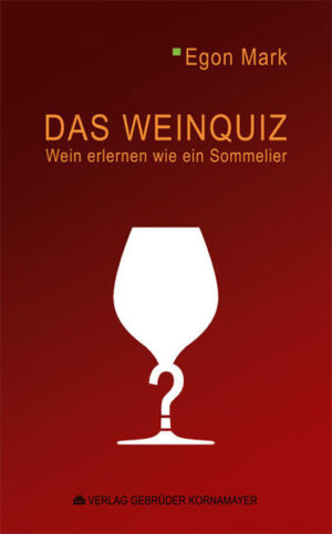 Inhalt: Vorwort Das Weinquiz • Wein allgemein • Das Weinland Österreich • Das Weinland Deutschland • Die Schweiz als Weinland • Frankreich „Grande Nation“ des Weines • Italien „Land des Weines“ • Internationale Weine • Die Geschichte des Weines Index -------------------------------------------------------------------- • 1.220 Fragen • 4.880 Antwortmöglichkeiten • 1.220 ausführliche Erklärungen ------------------ Es ist sicher ein nicht alltägliches Fachbuch über Wein, wahrscheinlich sogar das Erste dieser Art. Sie als Leser müssen ausnahmsweise nicht mit Seite 1 beginnen. Sie können überall einsteigen, genau bei dem Thema oder Stichwort, das Sie gerade interessiert. Die Unterteilung in acht Fachgebiete wird Ihnen dabei helfen. Die Meinung: „Dieses Buch habe ich schon gelesen“, wird es nicht geben, weil Sie immer wieder Interessantes in wenigen Sätzen finden. -------------------------------------------------------------------------- Das Weinquiz ist eine beliebte Vorbereitung auf die Sommelier-Prüfung und Gastronome verwenden es gerne, um ihre Mitarbeiter zu schulen. Weininteressierten Laien ermöglicht es, auf spielerische Weise Fachwissen zu erwerben oder zu erweitern und sich zum „Weinwisser“ zu entwickeln. -------------------------------------------------------------------------- Endlich mitreden können, wenn „Weinexperten“ über Anbaugebiete, Kellerarbeiten und Traubensorten fachsimpeln!