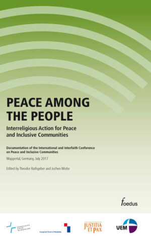 Das Buch ist die Dokumentation der "International and Interfaith Conference on Peace and Inclusive Communities", die im Juli 2017 in Wuppertal stattgefunden hat.