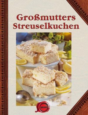 Streuselkuchen – wem läuft da nicht schon beim Gedanken an diese Köstlichkeit das Wasser im Munde zusammen? Belegt mit Obst und Früchten oder gefüllt mit Vanille-, Schokoladen- oder Fruchtcreme. Bevorzugen Sie Hefe-, Mürbe-, Quark-Öloder saftigen Rührteig? In diesem Buch finden Sie die schönsten und beliebtesten Rezepte für jeden Geschmack, durchgehend farbig illustriert und Schritt für Schritt erklärt. Ein ausführlicher Ratgeberteil mit vielen Tipps und Tricks von Profis garantiert den Erfolg. Gutes Gelingen und viel Spaß beim Genießen.