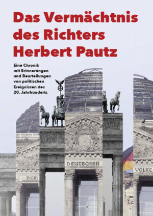 Diese Chronik des Richters Dr. Herbert Pautz vermittelt vor dem Hintergrund persönlicher Erinnerungen insbesondere auch Beurteilungen der politischen Ereignisse des 20. Jahrhunderts aus Sicht des Autors. Das Buch ist damit mehr als eine Familienchronik, manchmal unbequem aber auch feinsinnig und mit Humor geschrieben, welches nachfolgenden Generationen als Dokument erhalten bleiben soll. Der Sohn Hans-Eckhardt Pautz hat die Chronik mit einer Einführung, einem Nachtrag und einem Nachwort versehen.