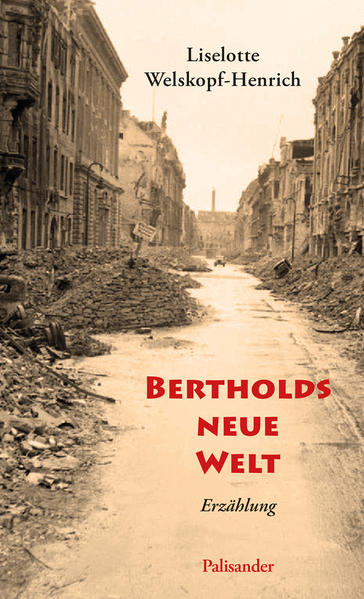 Ein zwölfjähriger, in der Zeit des Krieges früh gereifter Junge, Berthold Wichmann, steht im Mittelpunkt der Handlung. - Seit wenigen Tagen schweigen die Geschütze in Berlin. Die Stadt ist eine einzige Trümmerwüste. Berthold erkennt, dass bereits ein neuer Krieg im Gange ist, ein Krieg der Interessen. Die verschiedensten Kräfte sind in der zerbombten Stadt am Wirken: Die Besatzungsmacht, Schieber, alte Nazis, Kommunisten, Bürokraten, Denunzianten. Bertholds Cousin, ein fanatischer Werwolf, versucht, ihn für den Kampf gegen die Besatzer zu gewinnen. Sein Freund Erwin will ihn vom Kommunismus überzeugen. Das geheimnisvolle Mädchen Marie bringt seine Gefühlswelt in Aufruhr. Er lernt aufrechte Menschen wie den Kommunisten und ehemaligen KZ-Häftling Jan Möller und »das Fräulein Doktor« kennen (in dieser literarischen Gestalt stellt sich die Autorin selbst dar bzw. die Romanfigur Jutta aus »Jan und Jutta«), die aufgrund ihrer mutigen Menschlichkeit zu seinen neuen Helden werden. Berthold begreift, dass eine neue Welt im Entstehen ist, und dass er und seine Mitstreiter die Kraft und die Möglichkeit haben, sie aktiv mitzugestalten. Die große Erzählung »Bertholds neue Welt« aus dem Nachlass Liselotte Welskopf-Henrichs ist die Fortführung ihrer Romane »Jan und Jutta« und »Zwei Freunde« in der unmittelbaren Nachkriegszeit.