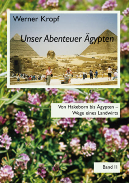 Lassen Sie sich entführen auf eine lange Reise, ich möchte Sie teilhaben lassen an unserem Abenteuer Ägypten. Wenn Sie den ersten Band meiner Erinnerungen „Ist hinter dem Hakel die Welt zu Ende?“ gelesen haben, dann wissen Sie schon, dass wir uns auf eine längere Tätigkeit in diesem Land vorbereitet haben. Von 1970 bis 1974 haben wir dann - meine Frau Monika und ich - in Ägypten gelebt und gearbeitet. Sie erfahren mehr über meine Arbeit in einem Neulandgebiet, über das Leben unserer ägyptischen Partner, über den Islam, über den komplizierten Weg Ägyptens nach der Revolution 1952 und über die gastfreundlichen Ägypter. Ich lasse Sie teilhaben an vielen Erlebnissen und Begegnungen aber auch daran, wie sich in dieser Zeit zwei Mal unsere Familie vergrößert hat. Im Zeitraum von 1966 bis 1976 waren etwa 80 Landtechnik- und Landwirtschaftsspezialisten in ägyptischen Neulandsektoren tätig. Sie arbeiteten und lebten mit ihren Familien meist zwei bis vier Jahre dort. Mit diesem Buch will ich ihre Leistungen und ihren hohen persönlichen Einsatz für die Entwicklung des ägyptischen Neulands würdigen. Ihr Wirken trug zu vielfältigen freundschaftlichen Beziehungen zu unseren ägyptischen Partnern bei. Es war Entwicklungshilfe im besten Sinne des Wortes, wie Sie es in allen Abschnitten des Buches sehen werden: Hilfe zur Selbsthilfe. Als ich mit dem Schreiben meiner Erinnerungen begann, hatte ich dafür zwei Bände vorgesehen. Aber beim Schreiben über unser Leben in Ägypten wurde mir bald klar, dass dieser interessante Abschnitt nicht nur als Teil eines zweiten Bandes erscheinen kann, es wurde daraus ein selbständiges Buch. Nun hoffe ich, dass Sie dieses Buch mit Interesse lesen. Sollten Sie schon Ägypten besucht haben, so wird es Erinnerungen wecken. Sollten Sie vorhaben, dieses Land zu besuchen, so kann das Buch Ihrer Reisevorbereitung dienen: sich auf ein Abenteuer innerlich einzustellen.