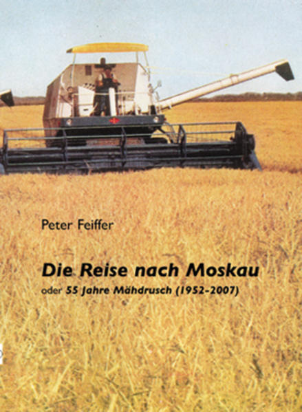 Hier erzählt der dienstälteste Mähdruschfachmann Deutschlands. Peter Feiffer reiste 1956 als jüngstes Mitglied der "Kammer der Technik" mit einer hochrangigen Regierungsdelegation nach Moskau, weil er, begeistert vom Mädrescher, Erfahrungen und Dokumente zur Erntetechnologie suchte, die es, wie er feststellen musste, auch dort so nicht gab. Doch er sah in Russland auch großartige Dinge wie z.B. auf einem riesigen Schlag 100.000 Hektar den Hochschnitt mit 1.000 Mähdreschern. So erarbeitet er die Erntetechnologie selbst, wird in den 60er Jahren gegen seinen Willen Leiter des landwirtschaftllichen Versuchswesens der DDR und baut, nach einem schweren gesundheitlichen Zusammenbruch, seine "Autorengruppe" weiter auf, die sich - auch heute weltweit führend - mit der Technologie des Mähdruschs befasst. Sein Buch über die Reise nach Moskau ist keine Reisebeschreibung. In der Erzählung des jungen Peter Feiffer für die Mitreisenden wird die Landwirtschaftsgeschichte der DDR von ihren Wurzeln her sichtbar. Es ist ein Zeitbild, wie es nur einer schildern kann, der dabei war, mit ganzem Herzen.