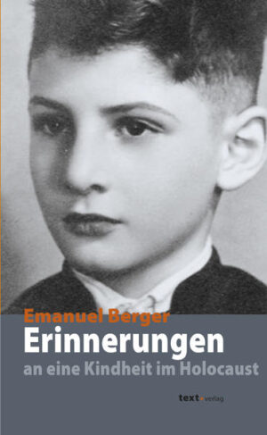 Emanuel Berger erlebt eine jüdische Kindheit in Berlin im Zeichen des Nationalsozialismus. Gemeinsam mit seiner Pflegemutter Alice Donat und seinem Bruder Erwin wird er nach Auschwitz III, Buna?/?Monowitz deportiert. Während Alice Donat und Erwin dort sofort den Tod finden, überlebt Emanuel Berger. In seiner Autobiografie beschreibt er die menschenverachtenden Lebensbedingungen, denen die Häftlinge der Konzentra-tionslager ausgeliefert waren, aus der Perspektive eines jungen und noch unerfahrenen Menschen. 1945, von amerikanischen Truppen befreit, wird er gemeinsam mit 250 anderen Kindern und Jugendlichen vom Roten Kreuz in die Schweiz gebracht, wo er mit Hilfe des ORT auf ein 'normales Leben' vorbereitet werden soll. Nach vier Jahren beenden die Schweizer Behörden ihr humanitäres Engagement und Emanuel Berger sieht sich gezwungen auszuwandern - nach Melbourne, Australien. Die im Alter von 83 Jahren verfasste Autobiografie widmet er seinem Bruder Erwin und seiner Pflegemutter Alice Donat, sowie der Nachwelt als Mahnmal gegen Volksverhetzung und den daraus resultierenden Greueltaten.