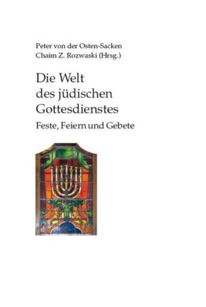 1902 veröffentlichte der Herrnhuter Pfarrer Theodor Schärf eine äußerst sach¬kundige Schrift über das gottesdienstliche Jahr der Juden mit seinen Festen, Feiern und Gedenktagen. Chaim Z. Rozwaski, Rabbiner der jüdischen Gemein¬de zu Berlin, und Peter von der Osten-Sacken haben diese Schrift einer leichten Überarbeitung unterzogen, außerdem als Abschluss dieses ers¬ten Teils einen nicht weniger sachkundigen Beitrag von Schärf über das bürgerliche Jahr der Juden angefügt. In einem zweiten Teil schließen sich eine umfangreiche, knapp kom¬men¬tierte Auswahl von neu übersetzten jüdi¬schen Gebeten für die Gottesdienste an Sabbat, Werk-, Fest- und Gedenk¬tagen (von der Osten-Sacken) sowie ein Beitrag über die Macht des Gebetes an (Rozwaski). Angaben zu den hebrä¬ischen Quel¬len der Gebete und Literatur¬hin¬weise zu jedem Gebet sowie ein ausführliches Literaturverzeichnis laden zu weiterem Studi¬um ein. Gedrängte tabellarische Übersichten über die Feste und ihre Eigenheiten im Anhang verschaffen eine rasche erste Orientierung.