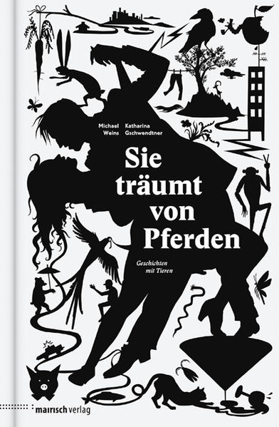 Wir alle sind Tiere, aber manchmal vergessen wir das. Nicht so hier: Dieses Buch erzählt Geschichten mit Tieren. Jede dieser Geschichten enthält mindestens ein Tier, jede schildert auf ihre Art eine wundersame Begebenheit. Die Grenzen verschwimmen - zwischen Traum und Wirklichkeit, zwischen menschlicher Moral und purer Schönheit, und vor allem zwischen Tier und Mensch. Etwa in der Geschichte von Johanna, die gerne einfach im Dickicht verschwinden würde, wie eine Schildkröte. Oder in der Geschichte einer Frau, die immer wieder von einem Pferd träumt, und sagen wir mal so: Es ist kein unangenehmer Traum. Oder in der Geschichte vom bösen Wolf, die einfach nochmal ganz neu erzählt werden muss, ganz von Anfang an. In Zeichnungen, Scherenschnitten und Kurzprosa erzählen Katharina Gschwendtner und Michael Weins von den unerklärlichen Wendungen, die aus einem Lebensweg das lichtdurchsprenkelte, das schattenumwobene Dasein machen. Wir alle sind Tiere. Tiere bleiben rätselhaft.