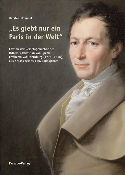 Edition der Reisetagebücher des Ritters Maximilian von Speck, Freiherrn von Sternburg (1776–1856), aus Anlass seines 150. Todesjahres. „Vorurtheile und Einseitigkeiten schwinden ja von selbst um so eher, je mehr man Gelegenheit hat, die Einrichtungen fremder Wirthschaften zu sehen […]. Da bereichert sich der aufmerksame Reisende sehr leicht mit einer Menge nützlicher Kenntnisse und Erfahrungen, die er dann, bei seiner Rückkehr ins Vaterland, seiner Wirthschaft mit weiser Zweckmäßigkeit anpaßt und für seinen eigenen Vortheil bestens benutzt, dabei aber auch Anderen durch dergleichen Mittheilungen die heilsamsten Anregungen zu führt.“